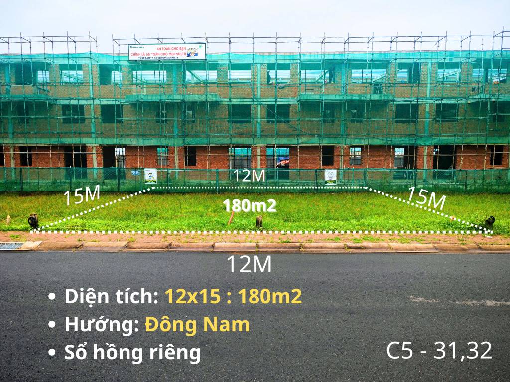 Bán đất Nam Long II Central Lake, Cái Răng, Cần Thơ, 180m2 giá chỉ 7.7 tỷ